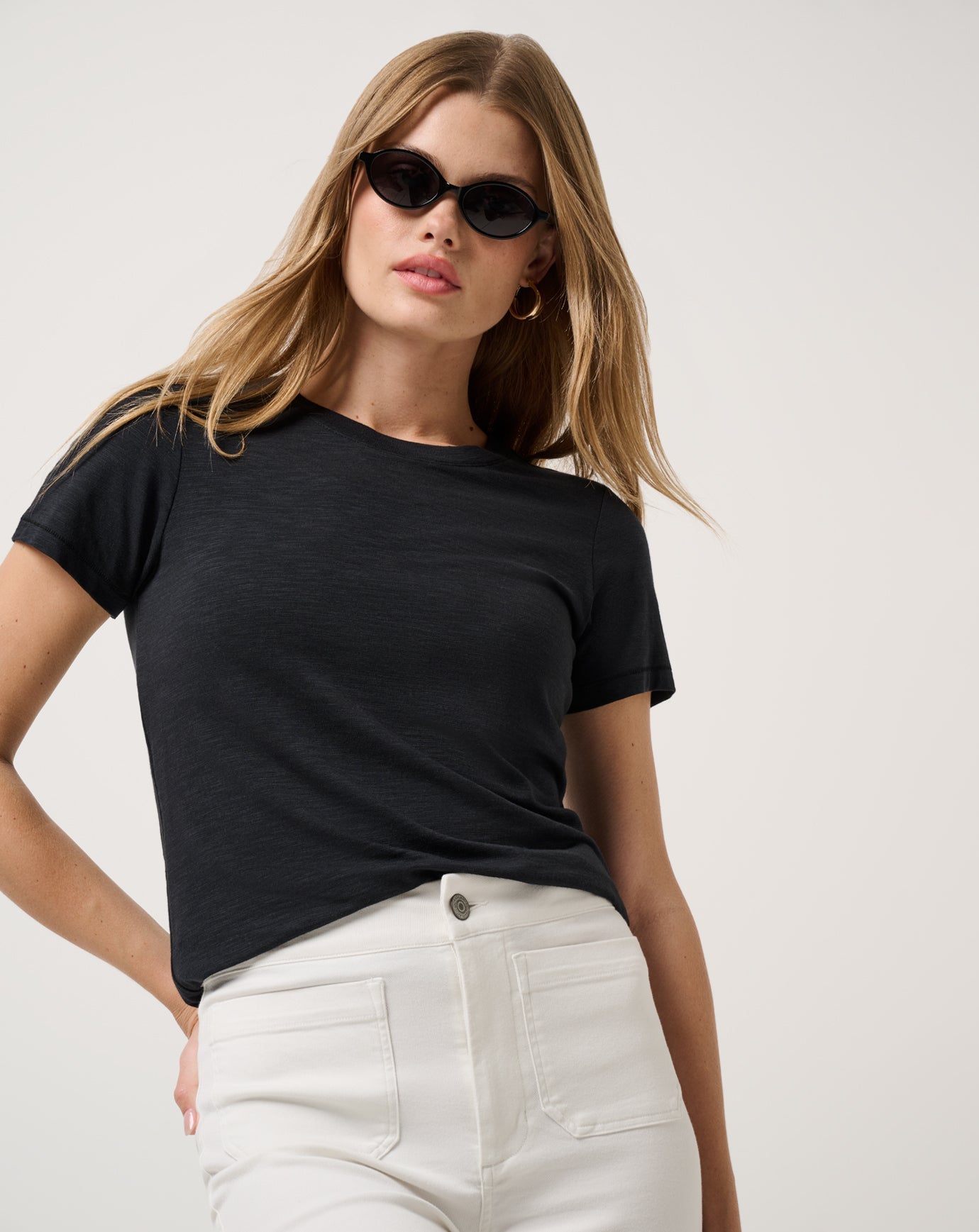 Black Travis Mathew Cloud Jersey Tee
