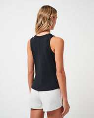 Black Travis Mathew Cloud Jersey Tank 2.0