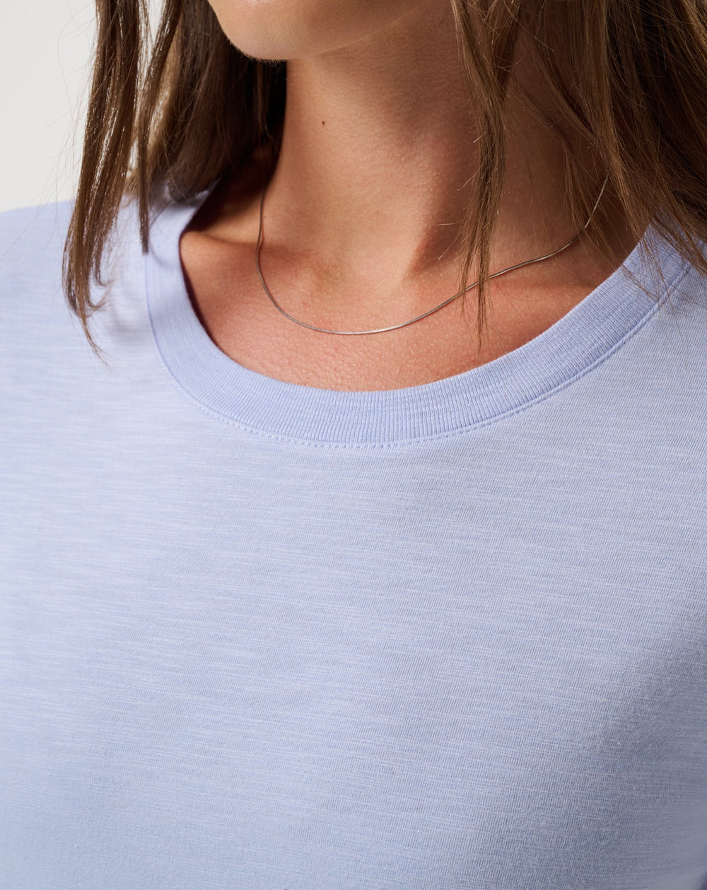 Soft Blue Travis Mathew Cloud Jersey Tee