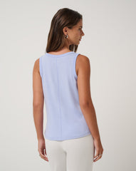 Soft Blue Travis Mathew Cloud Jersey Tank 2.0