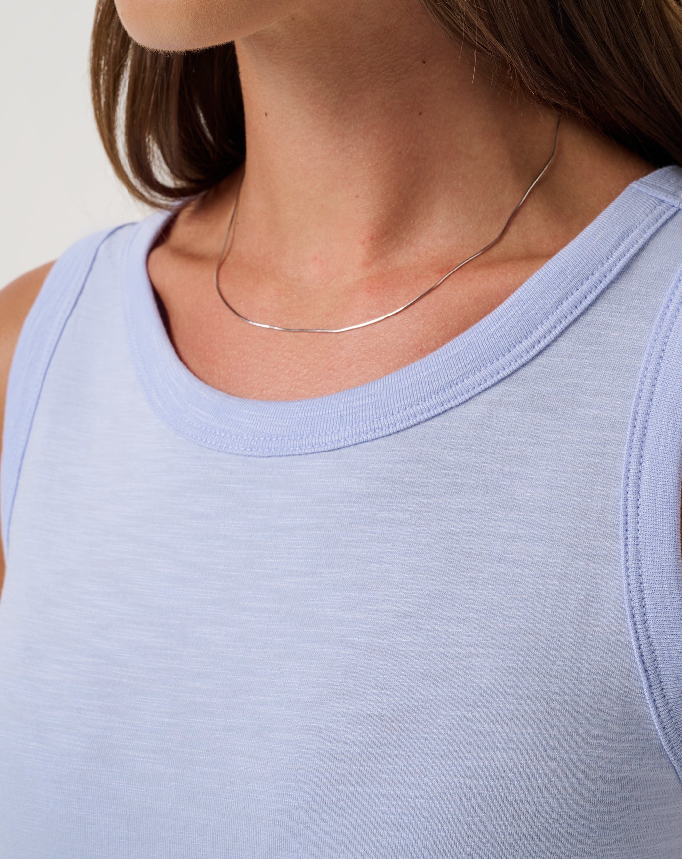 Soft Blue Travis Mathew Cloud Jersey Tank 2.0