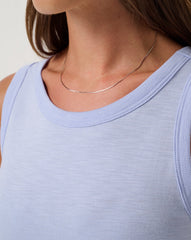 Soft Blue Travis Mathew Cloud Jersey Tank 2.0