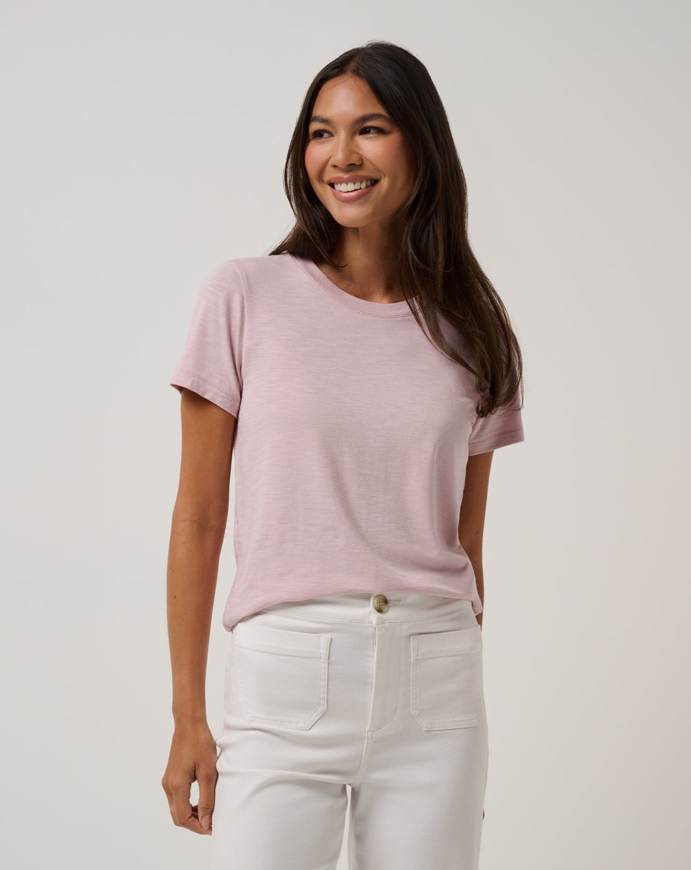 Violet Ice Travis Mathew Cloud Jersey Tee