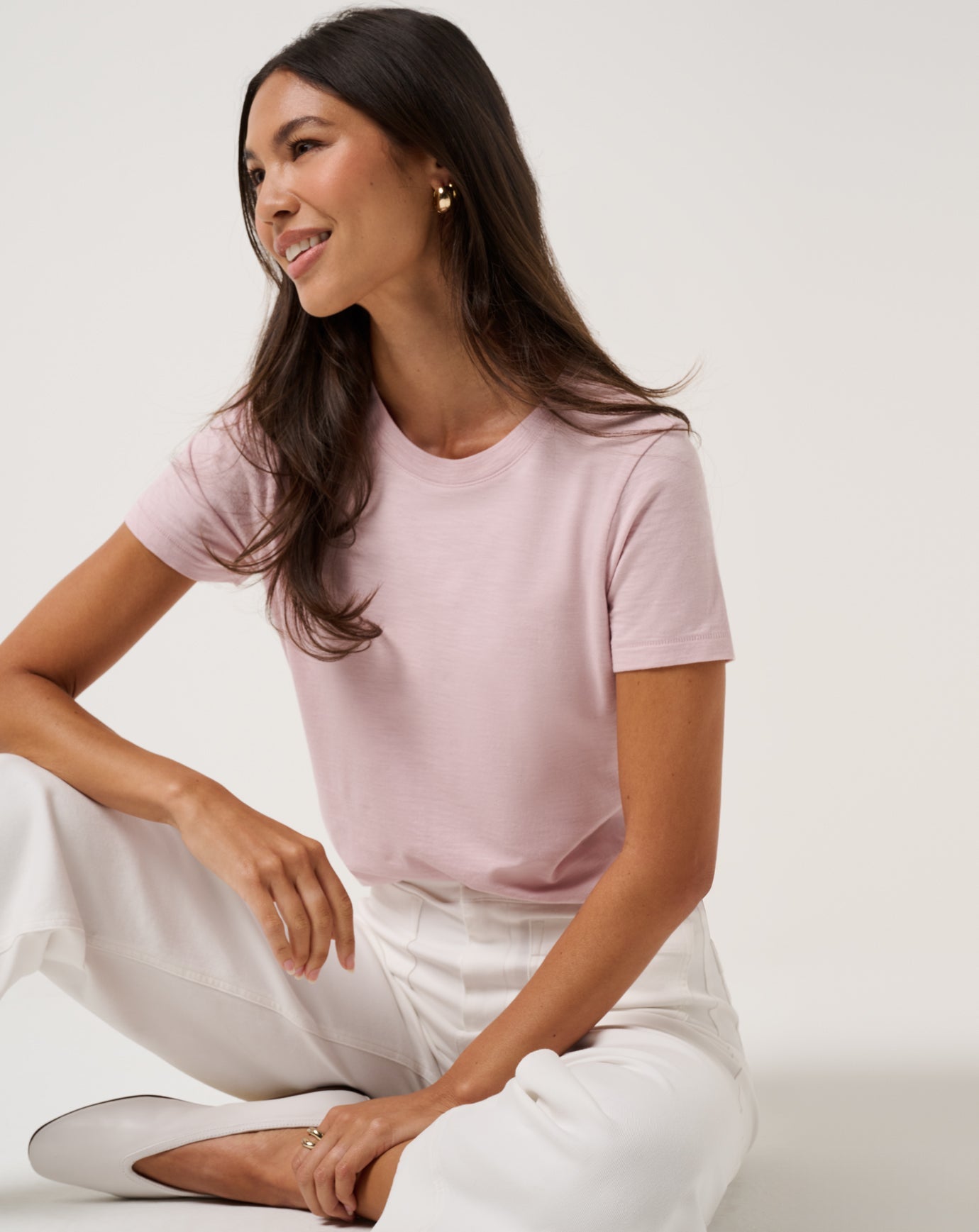 Violet Ice Travis Mathew Cloud Jersey Tee