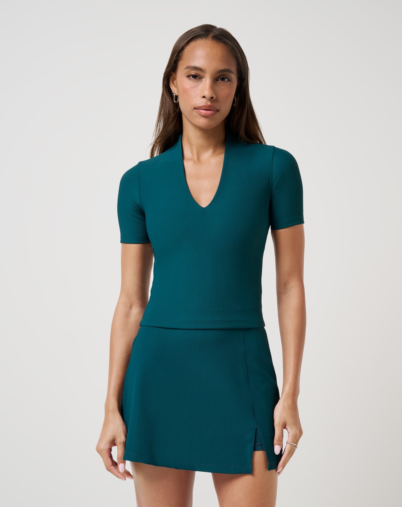 Dark Sea Travis Mathew Moveknit Rib Limitless Top