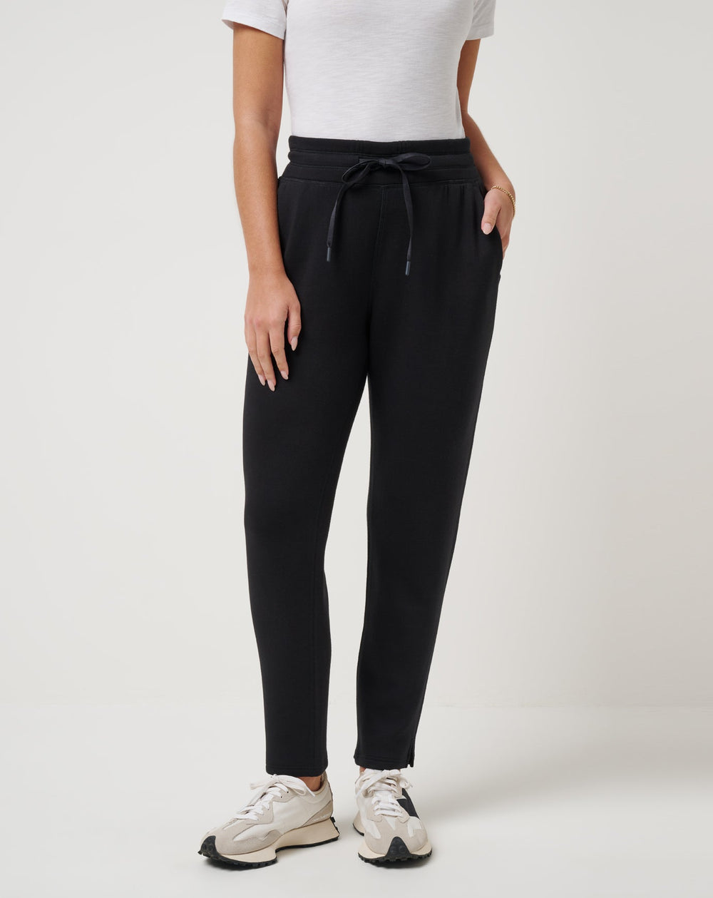 Black Travis Mathew Skyloft Soft Ankle Pant