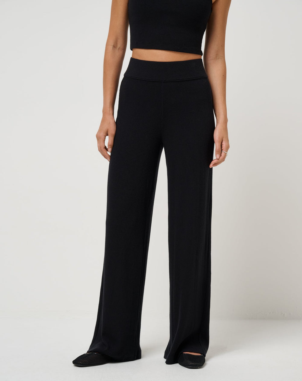 Black Travis Mathew Evening Retreat Pant