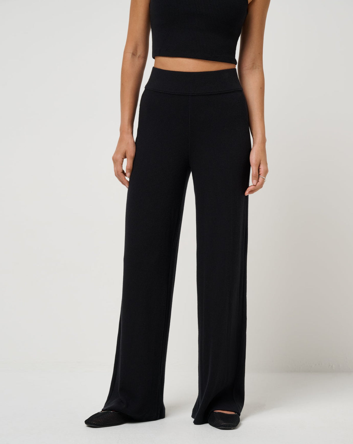 Black Travis Mathew Evening Retreat Pant