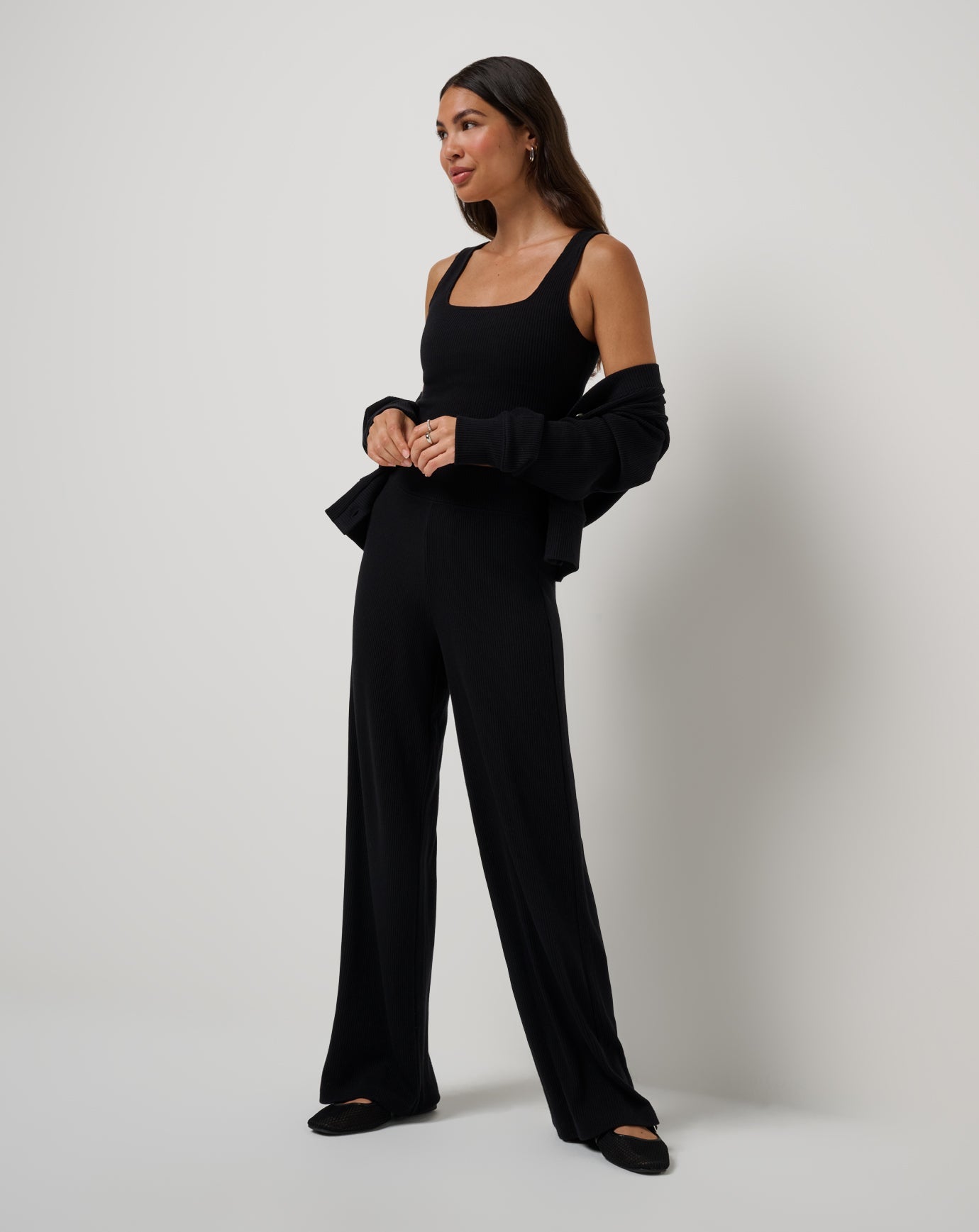 Black Travis Mathew Evening Retreat Pant
