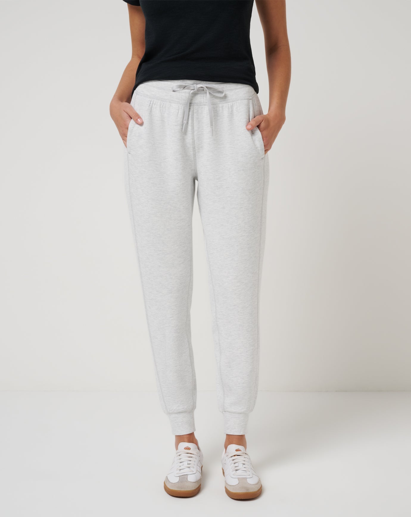 Heather Light Grey Travis Mathew Skyloft Soft Jogger