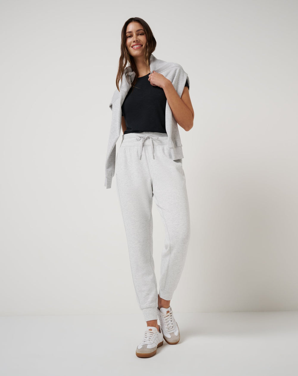 Heather Light Grey Travis Mathew Skyloft Soft Jogger