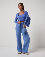 Heather Baja Blue Travis Mathew Save The Day 2.0 Cloud Pant
