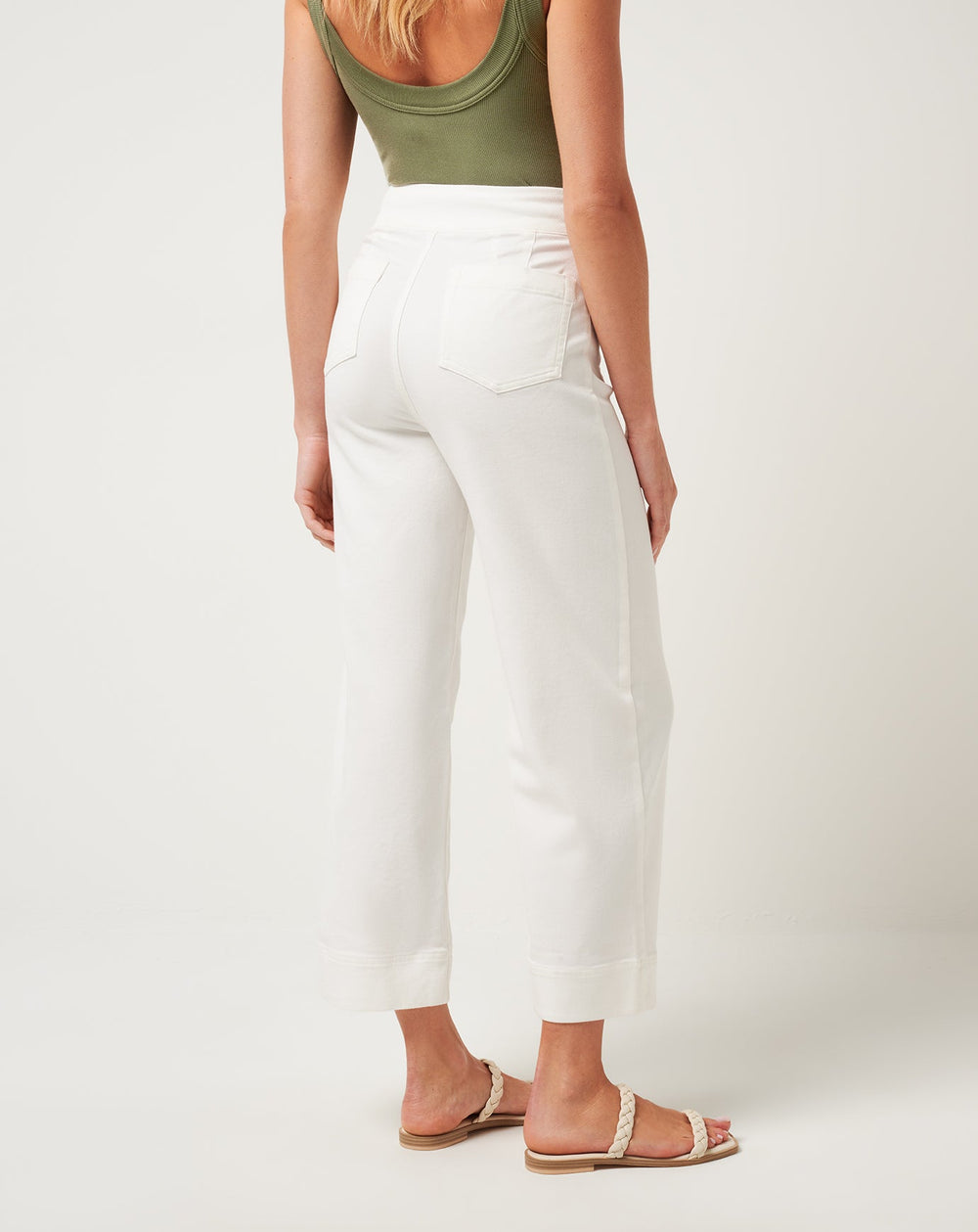 White Travis Mathew Everyday Ankle Pant