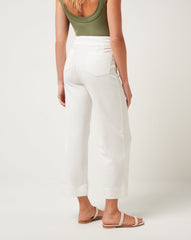 White Travis Mathew Everyday Ankle Pant