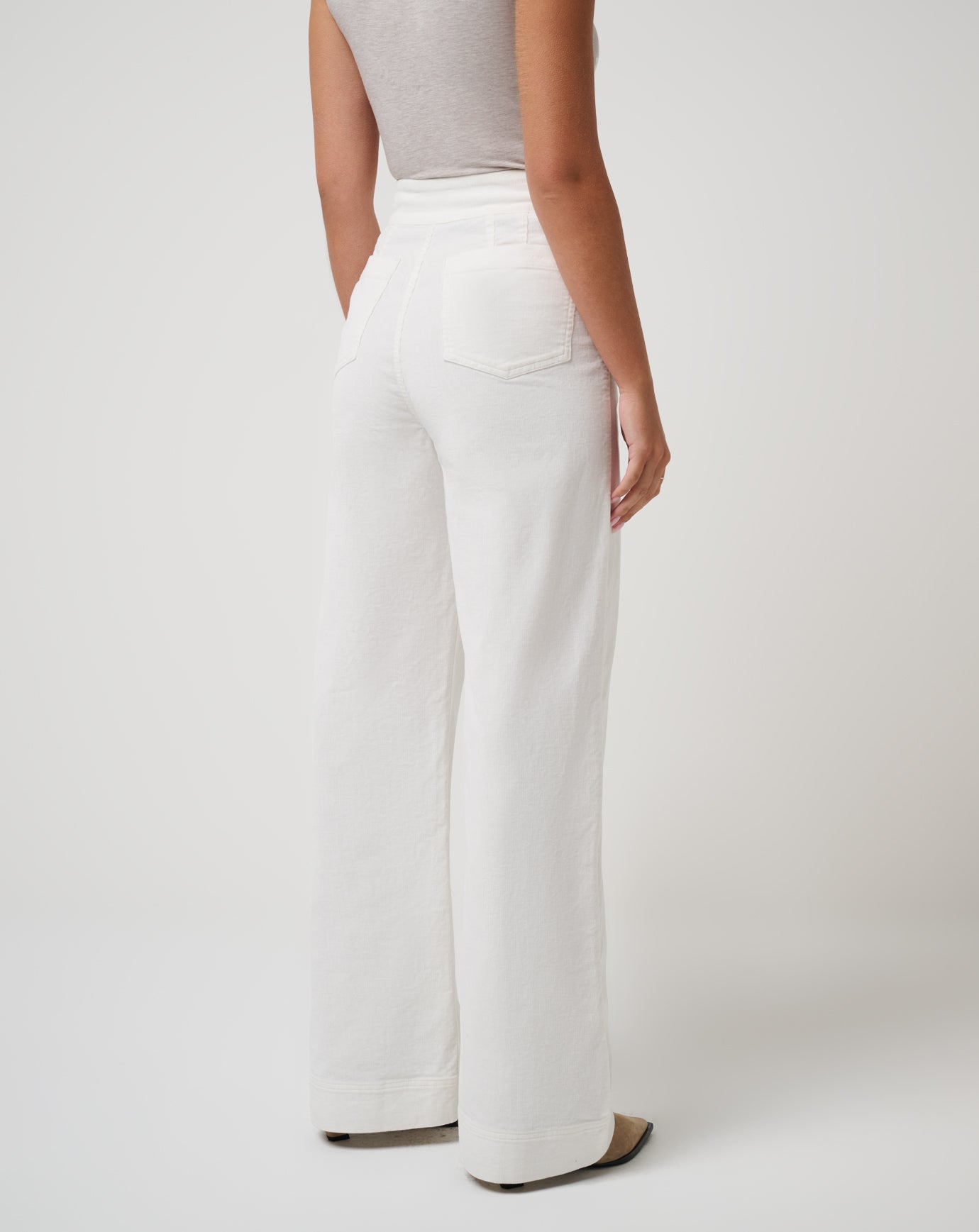 Snow White Travis Mathew Everyday Cord Long Pant