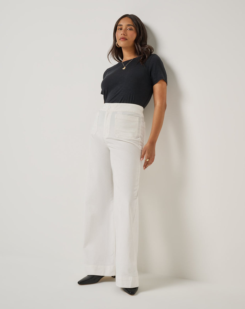 Snow White Travis Mathew Everyday Cord Long Pant