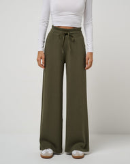 Grape Leaf Travis Mathew Skyloft Soft Wide Leg Pant