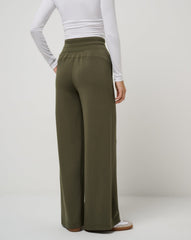Grape Leaf Travis Mathew Skyloft Soft Wide Leg Pant
