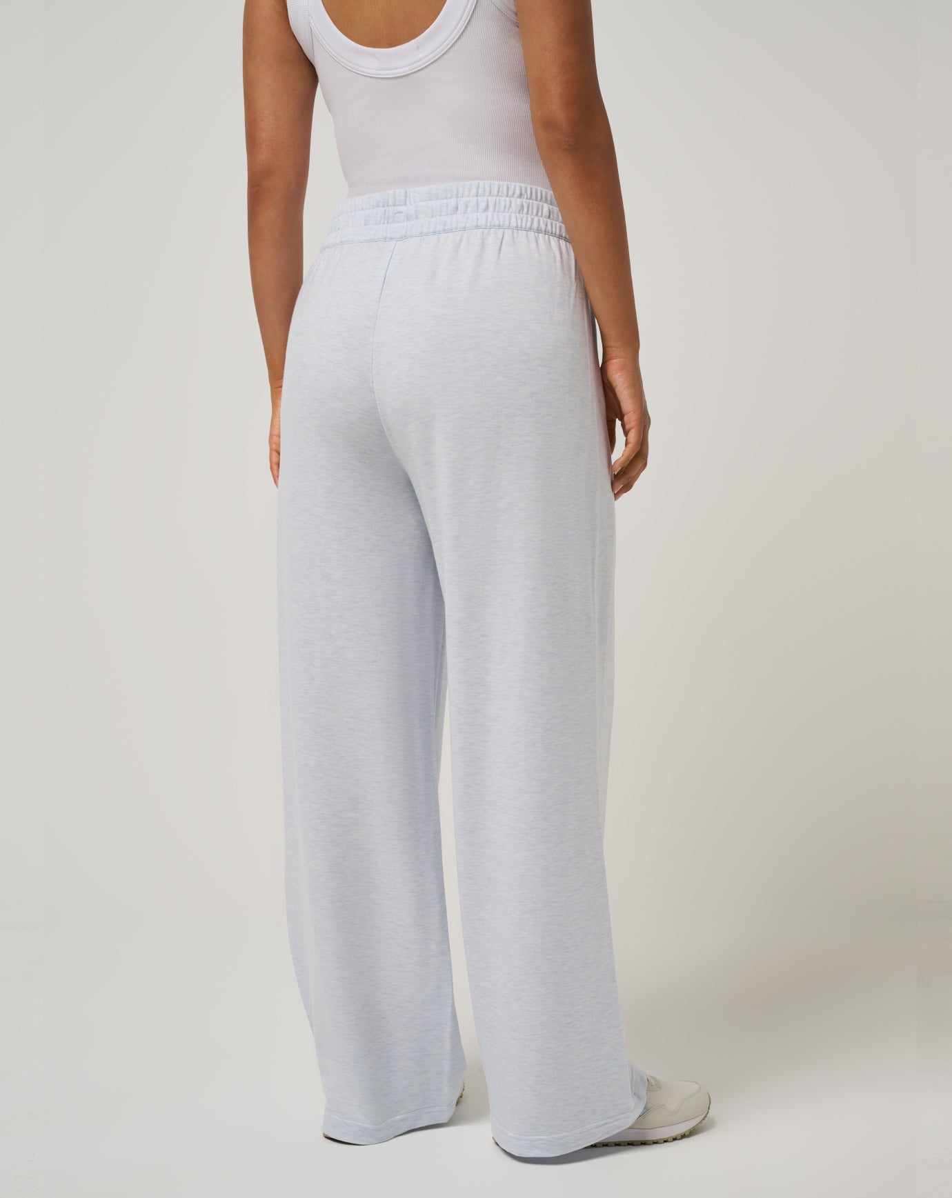 Heather Ancient Water Travis Mathew Cloud Terry Wide Leg Pant
