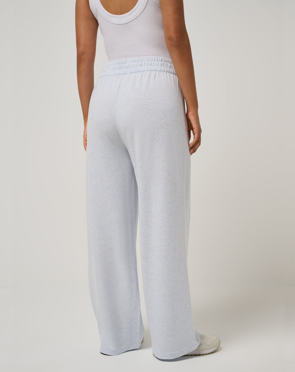 Heather Ancient Water Travis Mathew Cloud Terry Wide Leg Pant