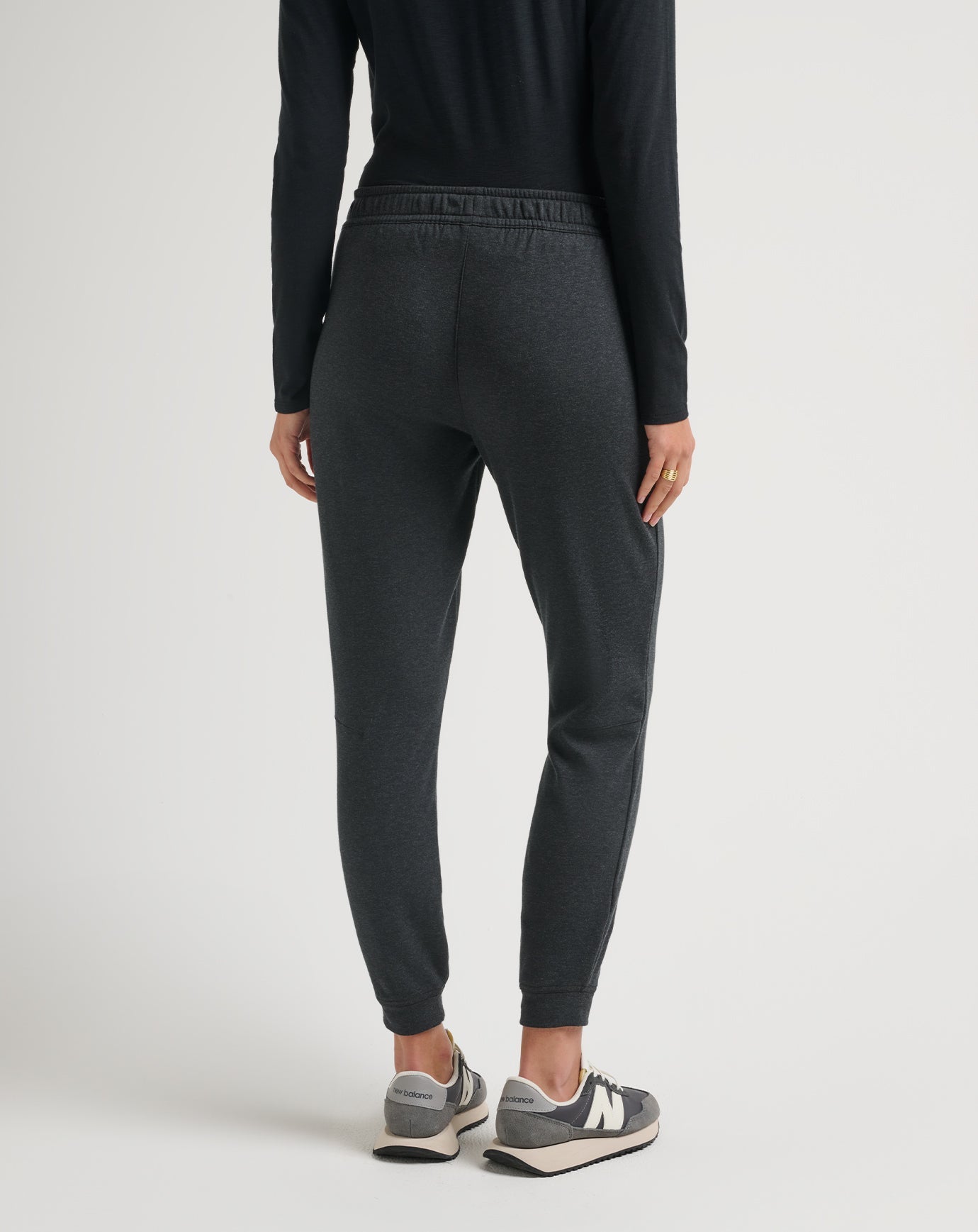 Heather Black Travis Mathew Cloud Fleece Jogger