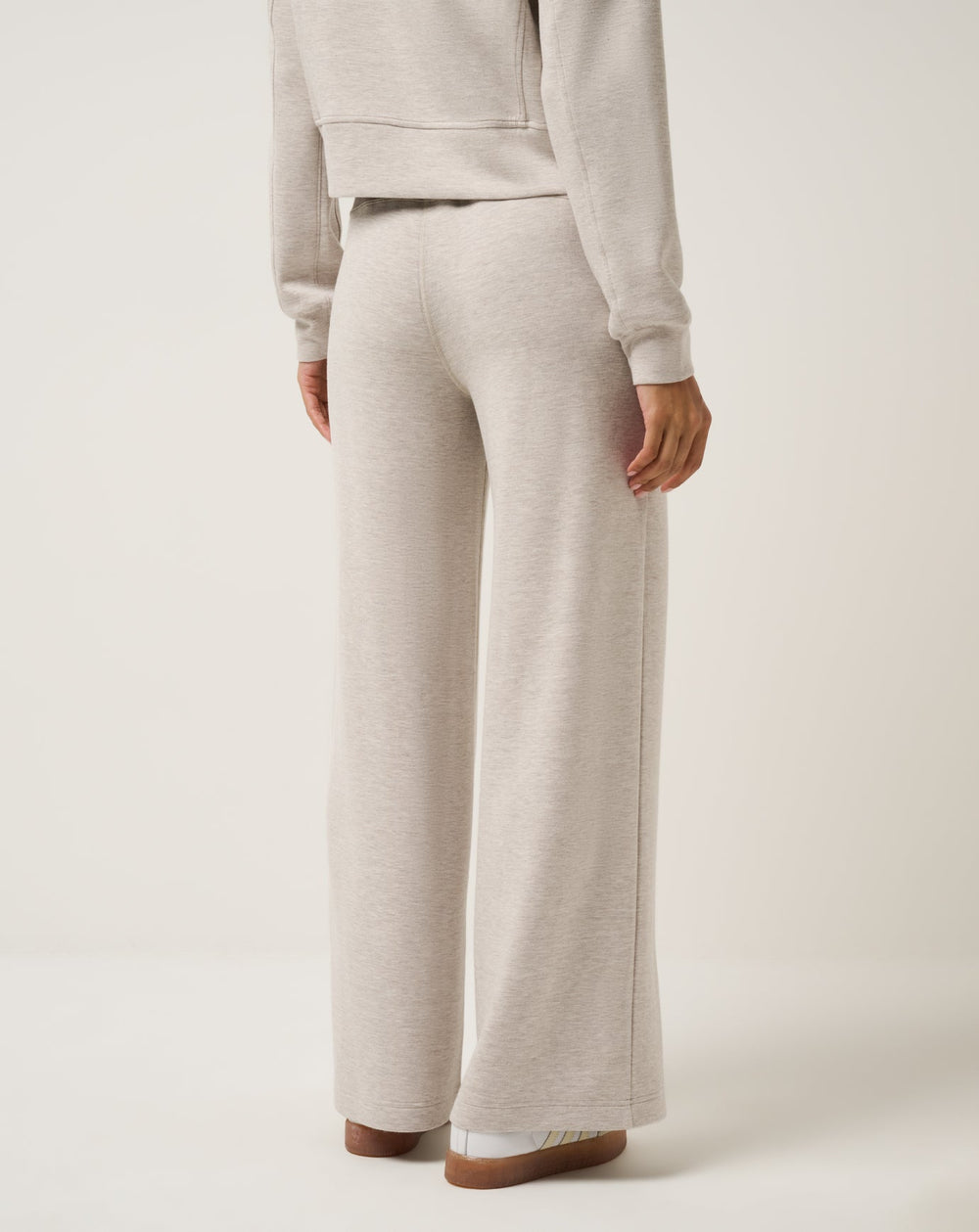 Heather Savannah Tan Travis Mathew Skyloft Soft Wide Leg Pant