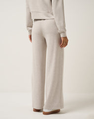 Heather Savannah Tan Travis Mathew Skyloft Soft Wide Leg Pant