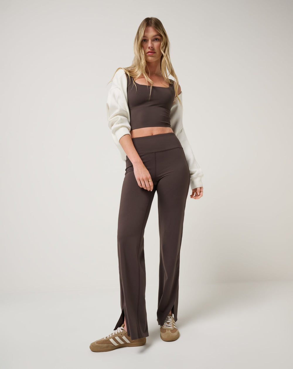 Coffee Grounds Travis Mathew Moveknit Bonded Pant