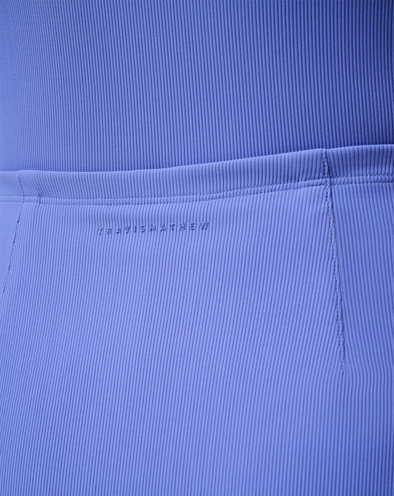 Baja Blue Travis Mathew Moveknit Rib Limitless Skort
