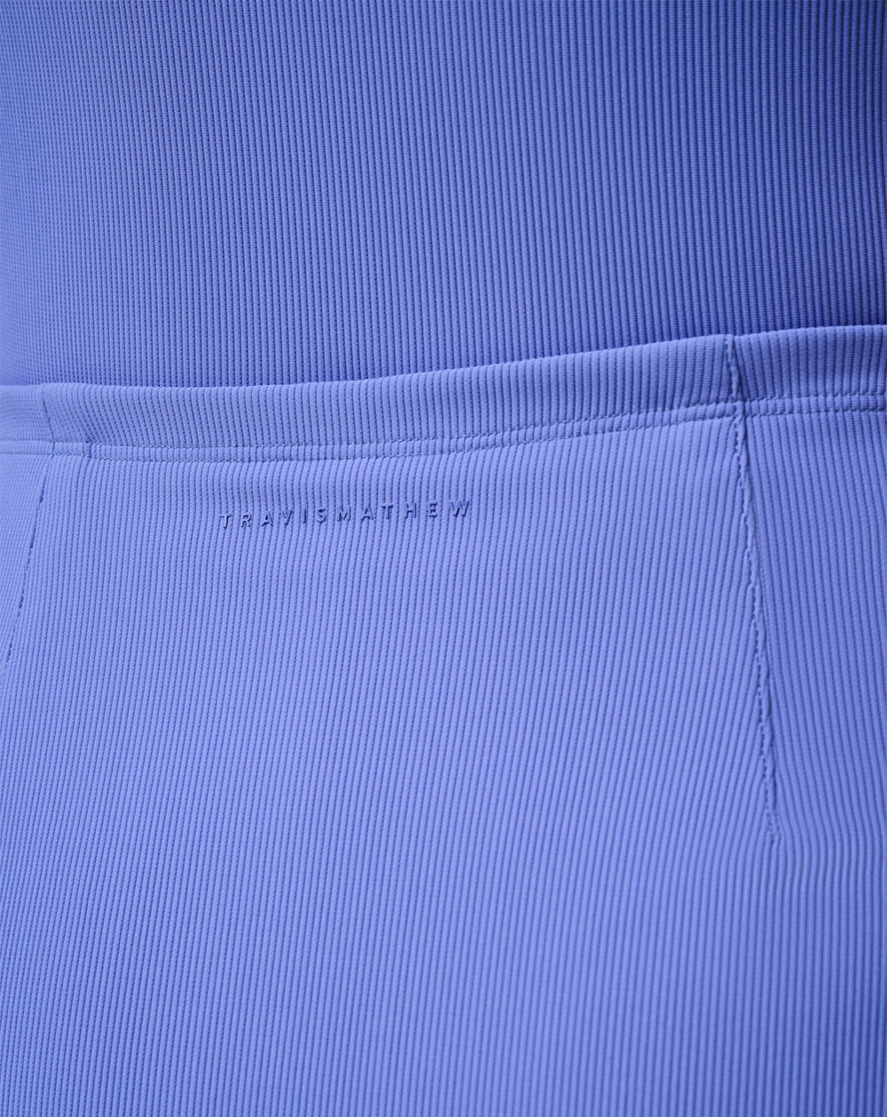 Baja Blue Travis Mathew Moveknit Rib Limitless Skort