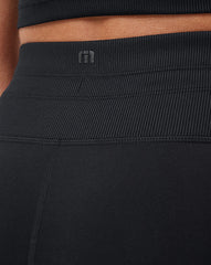 Black Travis Mathew Moveknit Tie Bonded Legging