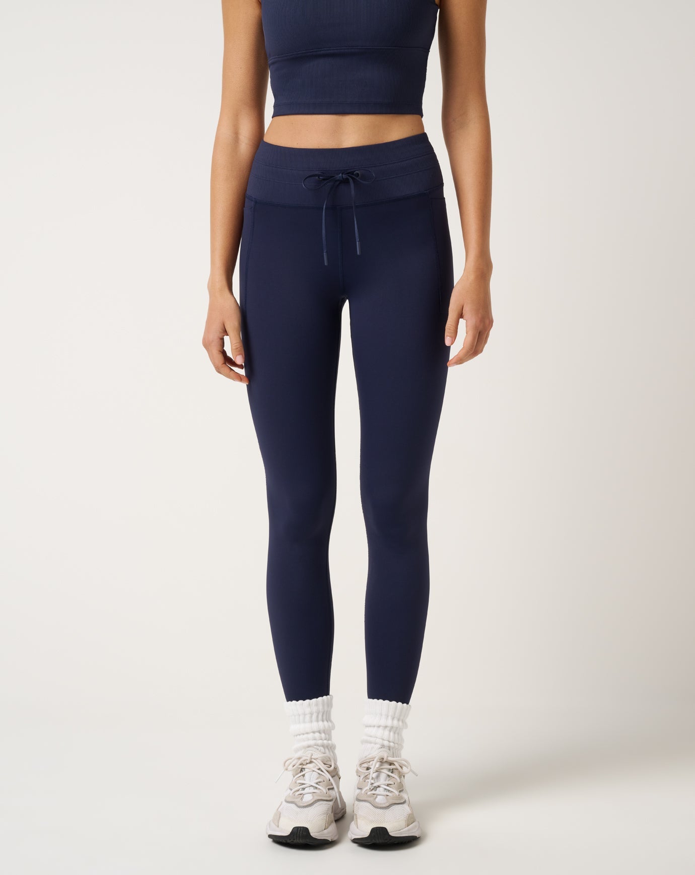 Navy Blazer Travis Mathew Moveknit Tie Bonded Legging