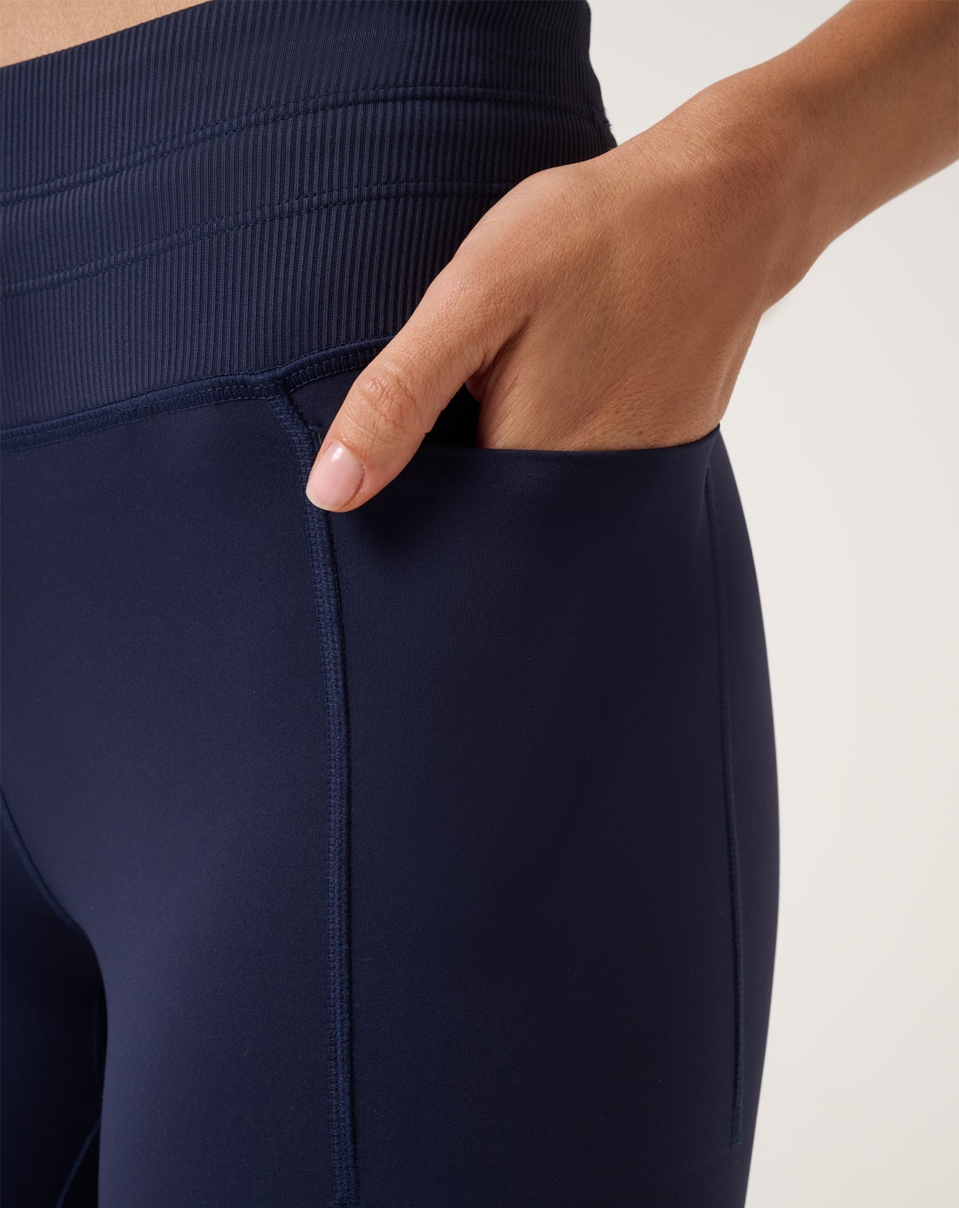 Navy Blazer Travis Mathew Moveknit Tie Bonded Legging