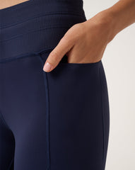 Navy Blazer Travis Mathew Moveknit Tie Bonded Legging