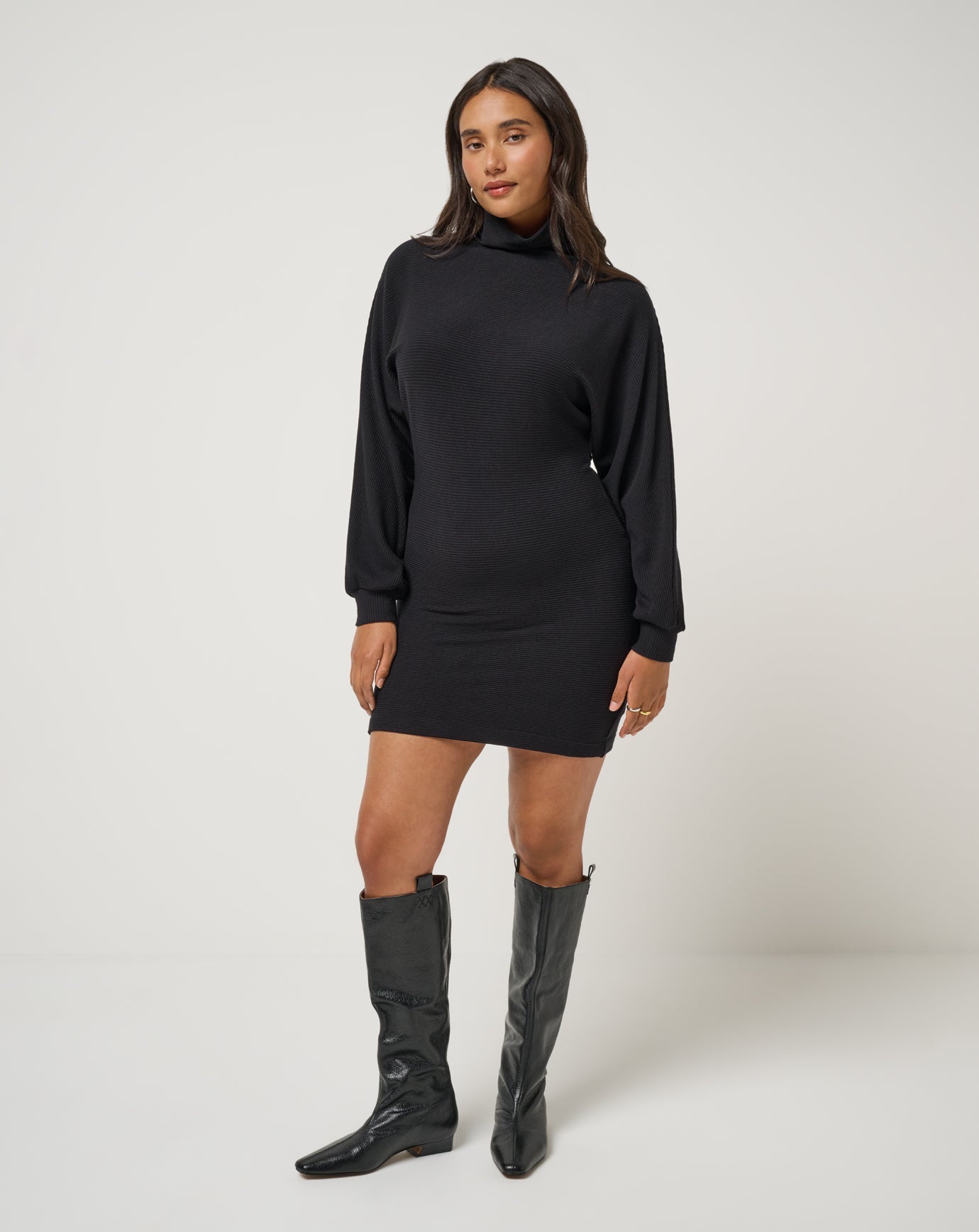Black Travis Mathew Evening Retreat Dress