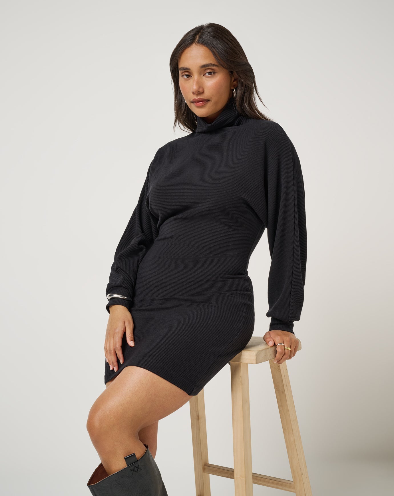 Black Travis Mathew Evening Retreat Dress