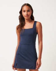 Heather Navy Blazer Travis Mathew Moveknit Sleeveless Dress