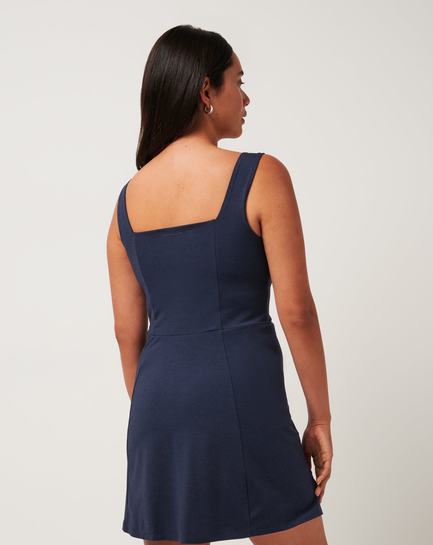 Heather Navy Blazer Travis Mathew Moveknit Sleeveless Dress