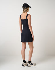 Black Travis Mathew Moveknit Sleeveless Dress