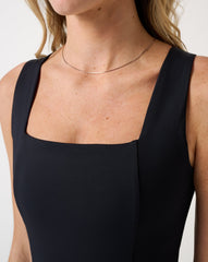 Black Travis Mathew Moveknit Sleeveless Dress