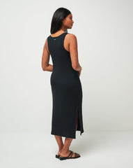 Black Travis Mathew Cloud Rib Hadley Wood Dress