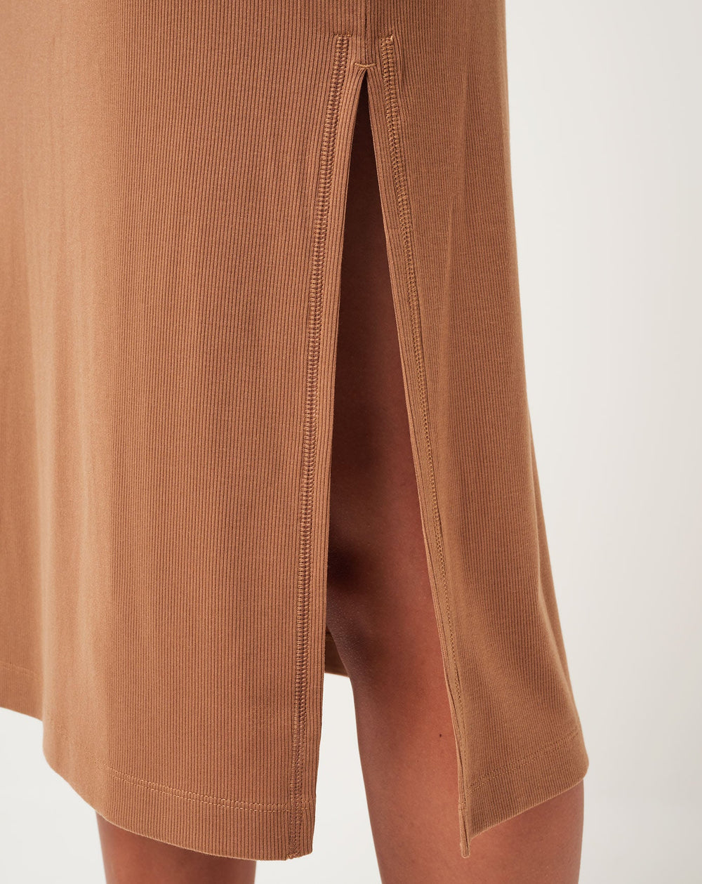 Chestnut Travis Mathew Cloud Rib Hadley Wood Dress