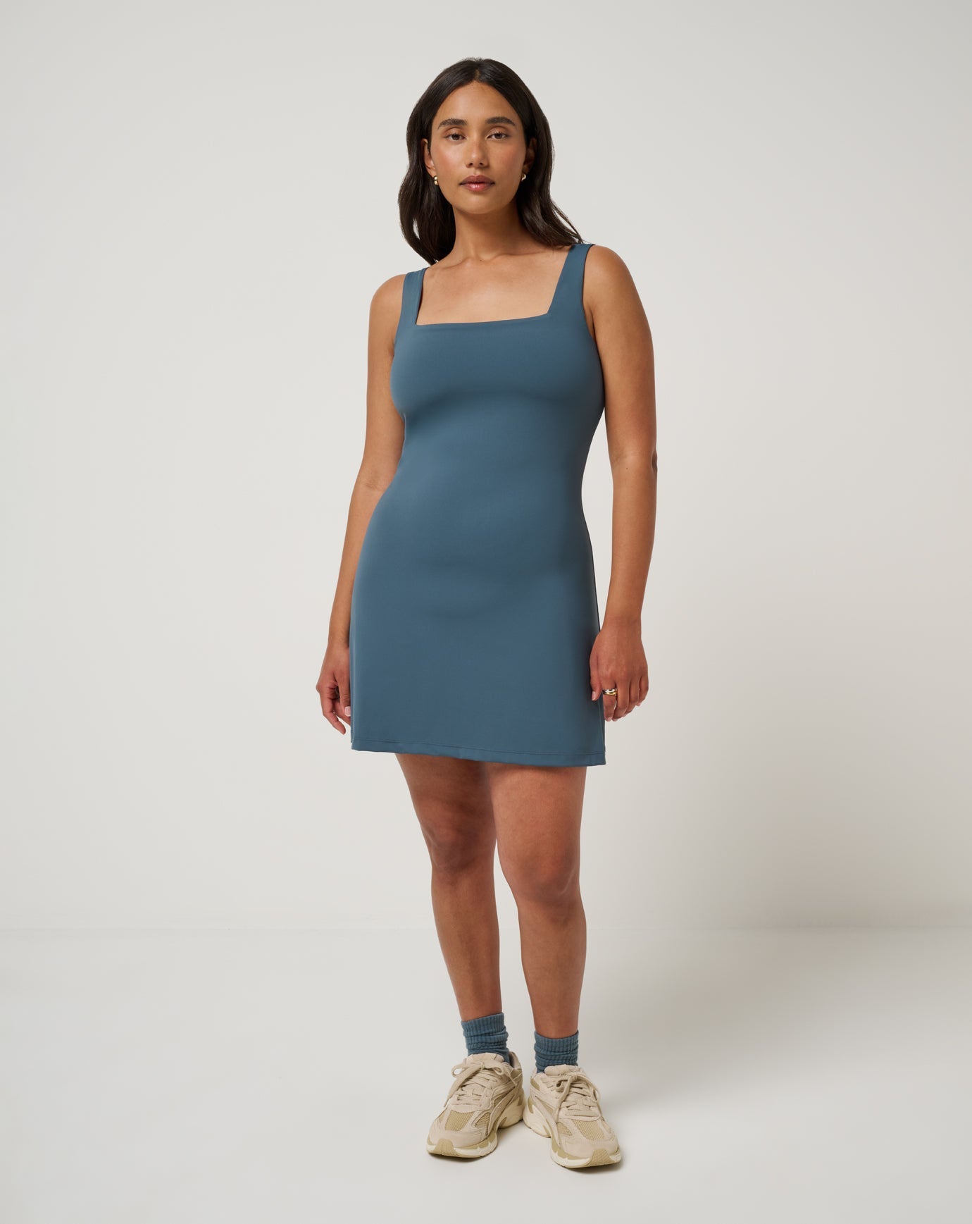 Dark Slate Travis Mathew Moveknit Afterglow Dress