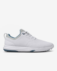 White/Blue Travis Mathew The Daily Pro Plus Golf Shoe