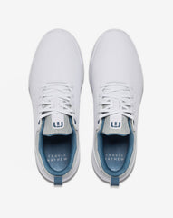 White/Blue Travis Mathew The Daily Pro Plus Golf Shoe