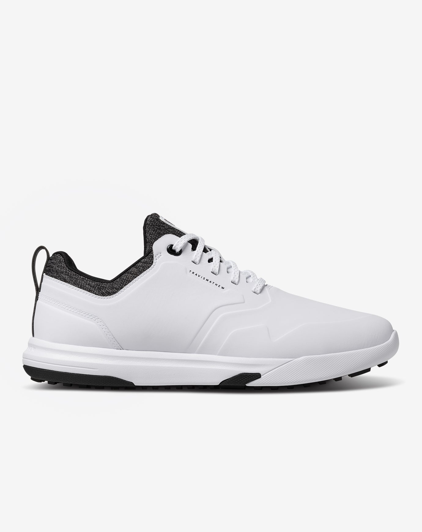 White/Black Travis Mathew The Daily Pro Plus Golf Shoe