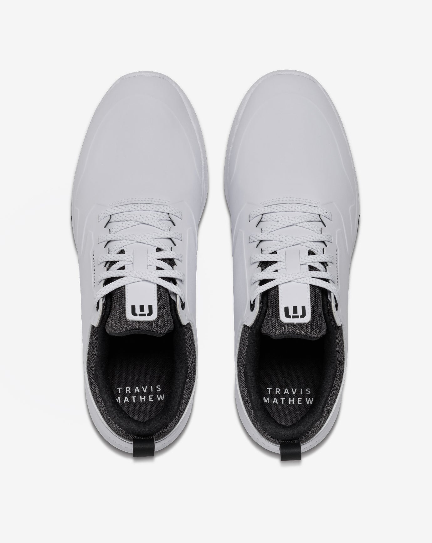 White/Black Travis Mathew The Daily Pro Plus Golf Shoe