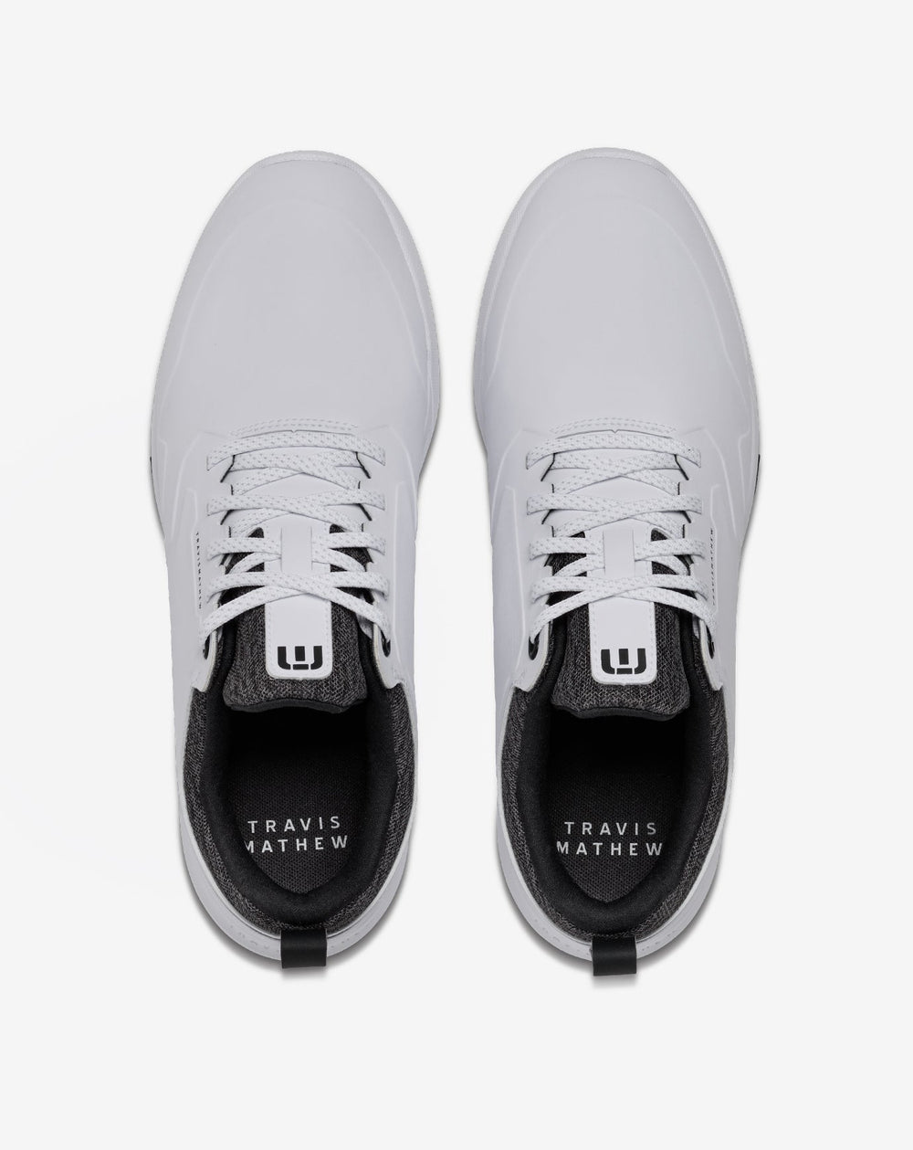 White/Black Travis Mathew The Daily Pro Plus Golf Shoe
