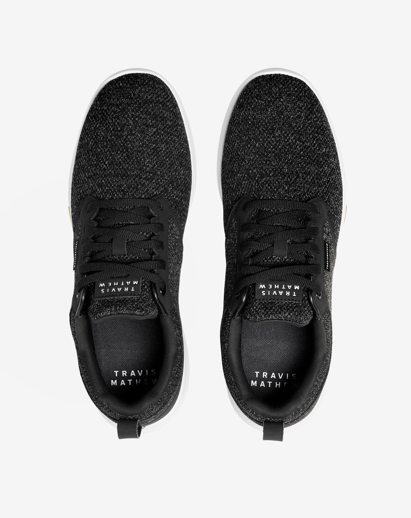 Black/Heather Black Travis Mathew The Daily Pro Hybrid Shoe