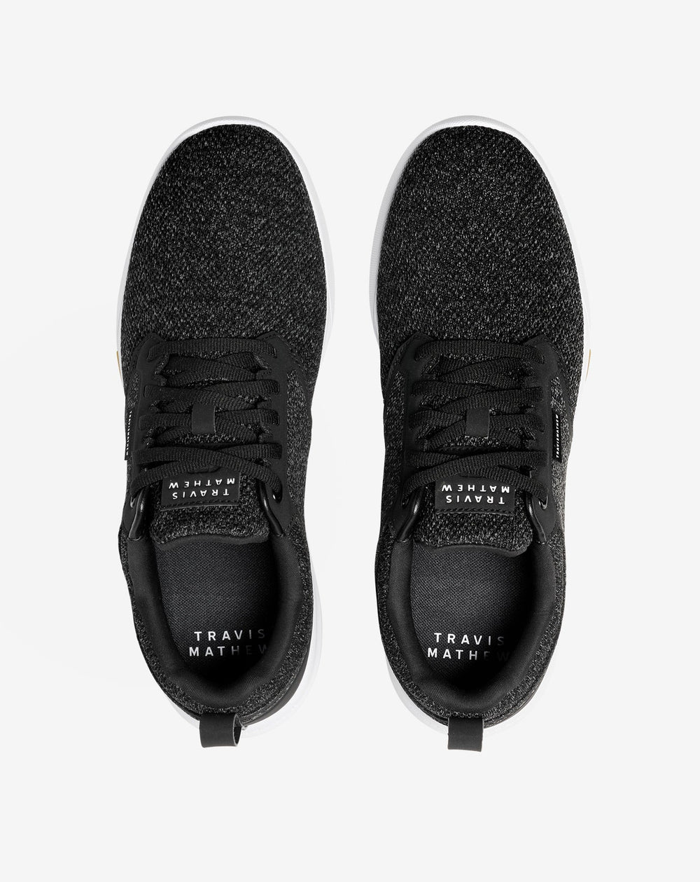 Black/Heather Black Travis Mathew The Daily Pro Hybrid Shoe